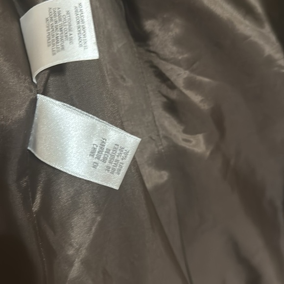 Vintage Nine West Houndstooth Coat in Brown/White/Tan Tweed Wool Coat. - Picture 6 of 7